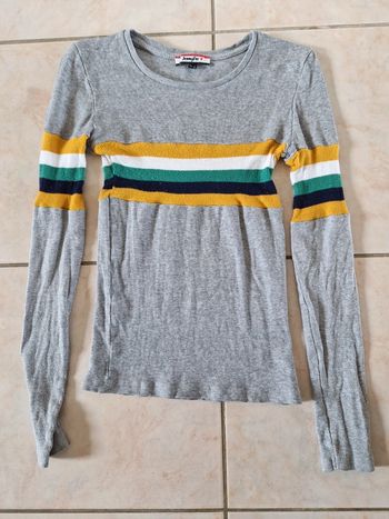 Haut jennyfer taille xs gris