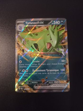 Carte Pokémon Tyranocif Ex 064/131