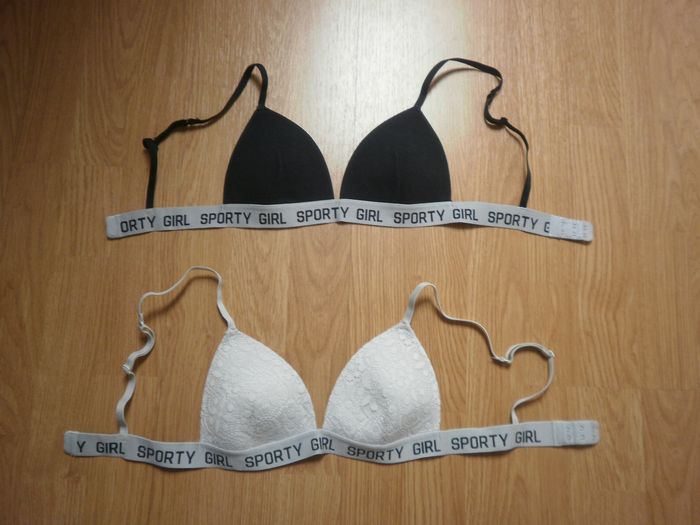 Lot de 2 soutiens gorge Jeune Fille Taille 75B - photo numéro 2