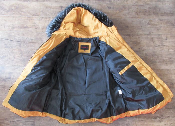 manteau moutarde taille 48 CISSY & CO - photo numéro 6