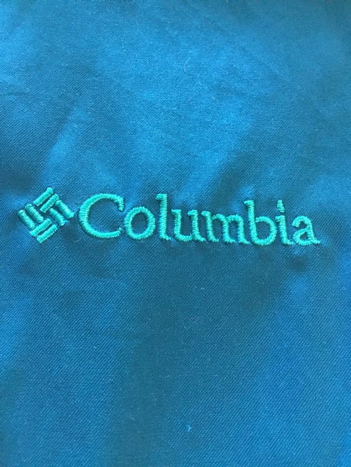 Veste polaire à capuche pour enfant Columbia turquoise taille L (14/16) 062 - photo numéro 4