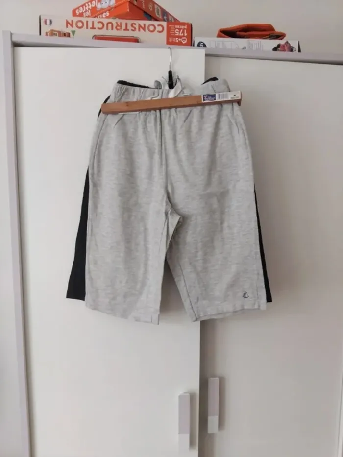 Lot de 2shorts Petit bateau t12ans 100%coton - photo numéro 8