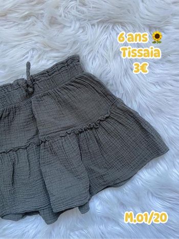 Jupe 🌻 6 ans 🌻 Tissaia