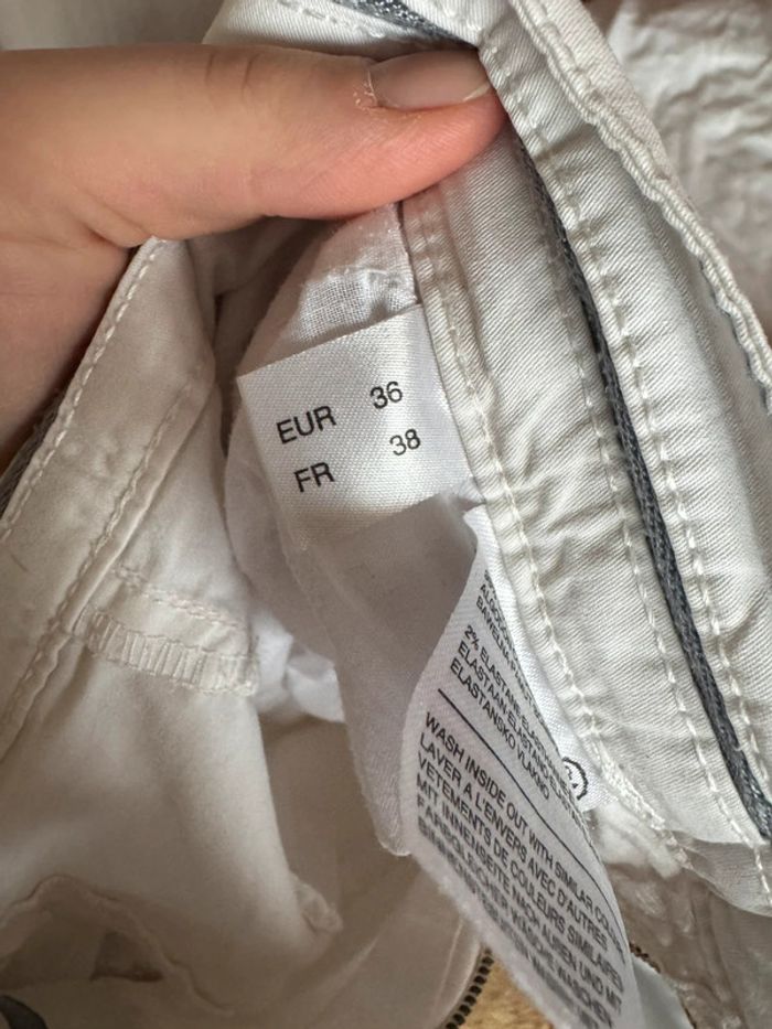 Pantalon blanc femme - photo numéro 3