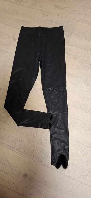 Legging femme effet cuir  