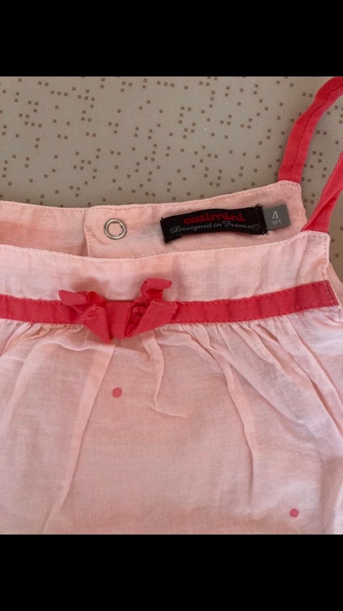 T-shirt débardeur Catimini 4 ans - photo numéro 2