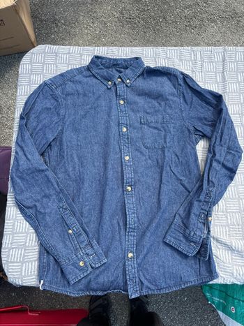 Chemise jean pull& bear