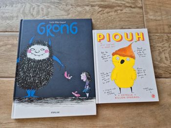 Lot de livres d'Estelle Billon-Spagnol Grong et Piouh