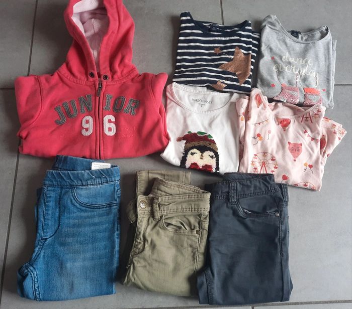 Lot habits fille 5 ans