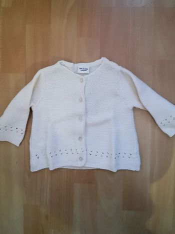 Gilet bébé fille neuf