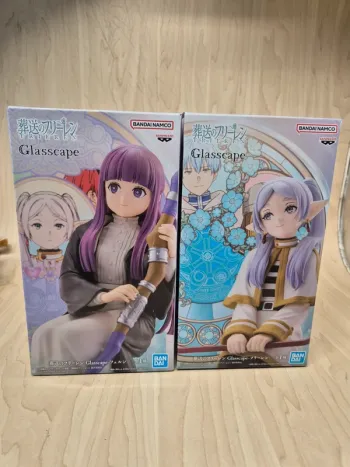 Set 2 figurines Frieren Glasscape