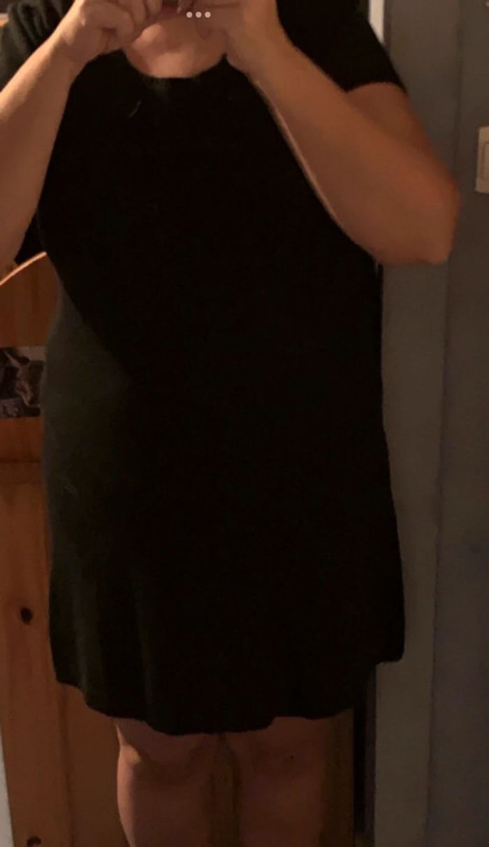 Robe en maille noire - photo numéro 4