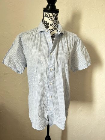 Très belle chemise manches courtes à motifs 🥰 taille L burton of london