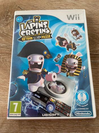 The lapins cretins retour vers le passé Nintendo Wii