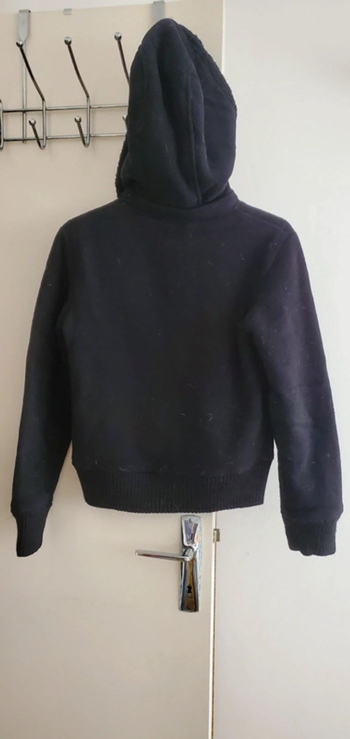 Manteau molletonné noir pimkie TS - photo numéro 2