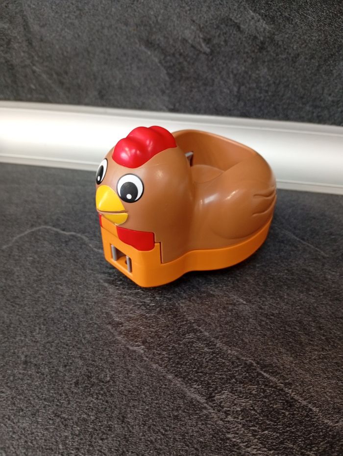Voiture poule , train des animaux playmobil 123 junior