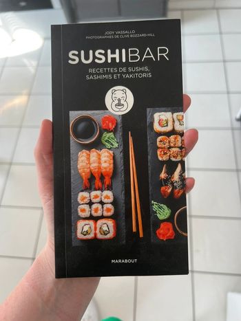 Livre de recette sushis