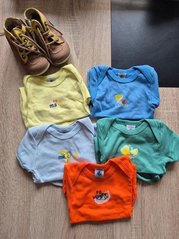 Lot bodies Petit Bateau