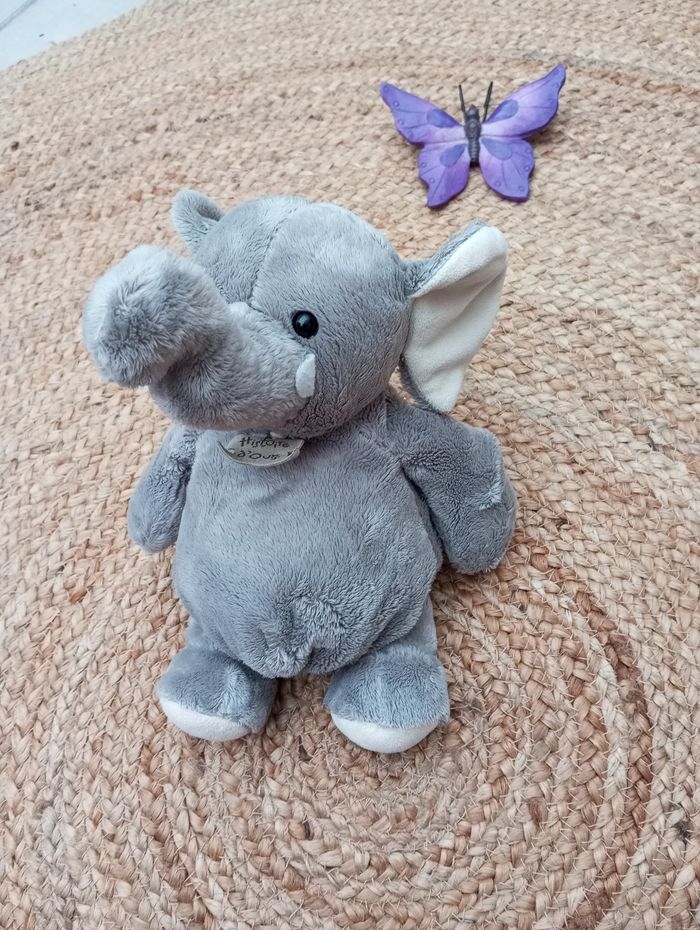 Peluche éléphant - photo numéro 2