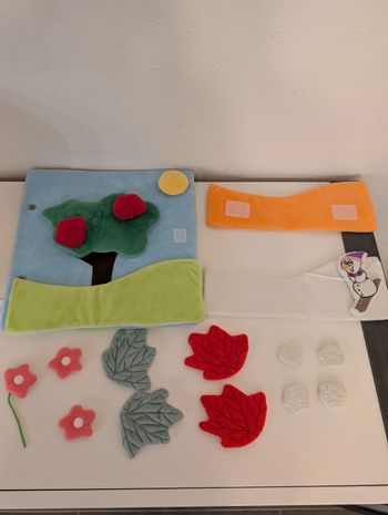 planche page les saisons pour livre kitibook par kitimimi