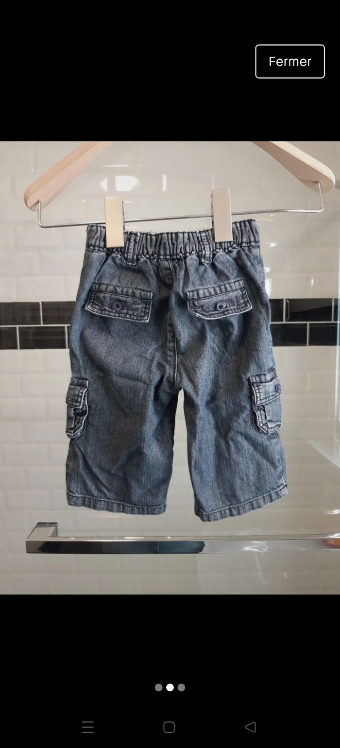 Bermuda pantacourt garçon en 2 ans Cyrillus - photo numéro 2