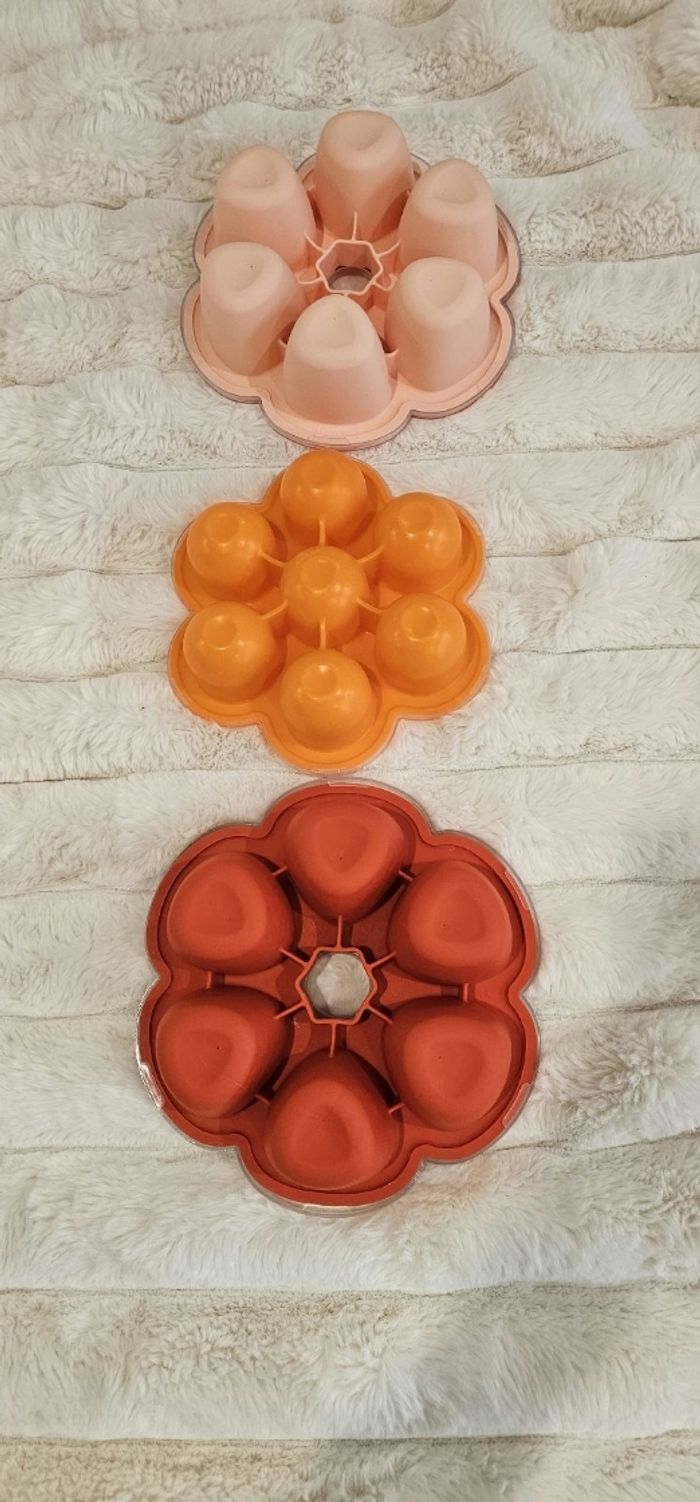 Lot de 3 fleurs 🌸 multiportions BEABA différents formats - photo numéro 9