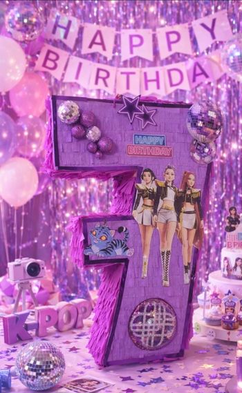 Pinatas K-pop 7ans 