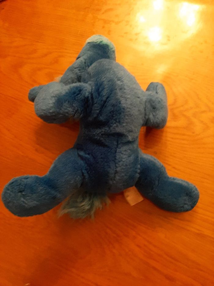 Peluche bleue - photo numéro 5
