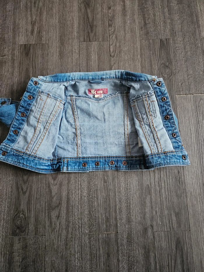 Veste en jeans fille taille 18 mois - photo numéro 4