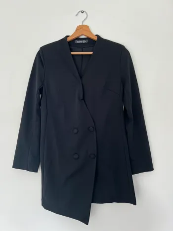 Mini-robe blazer femme Boohoo