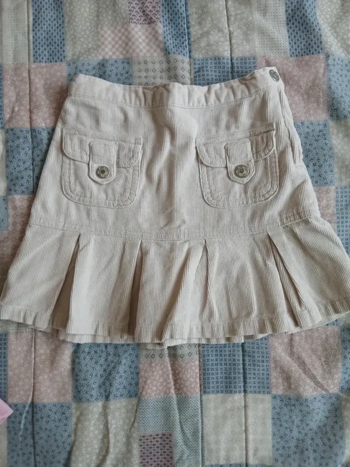 Jupe beige 5 ans