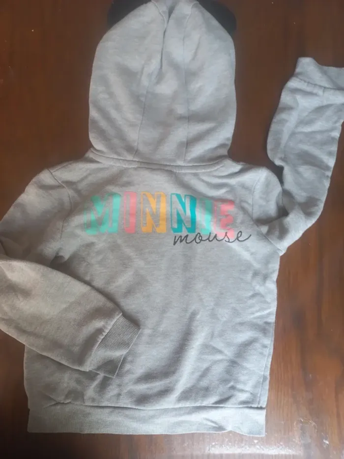 Pull/sweat à capuche Minnie 6/7ans 122cm Disney-Primark - photo numéro 2