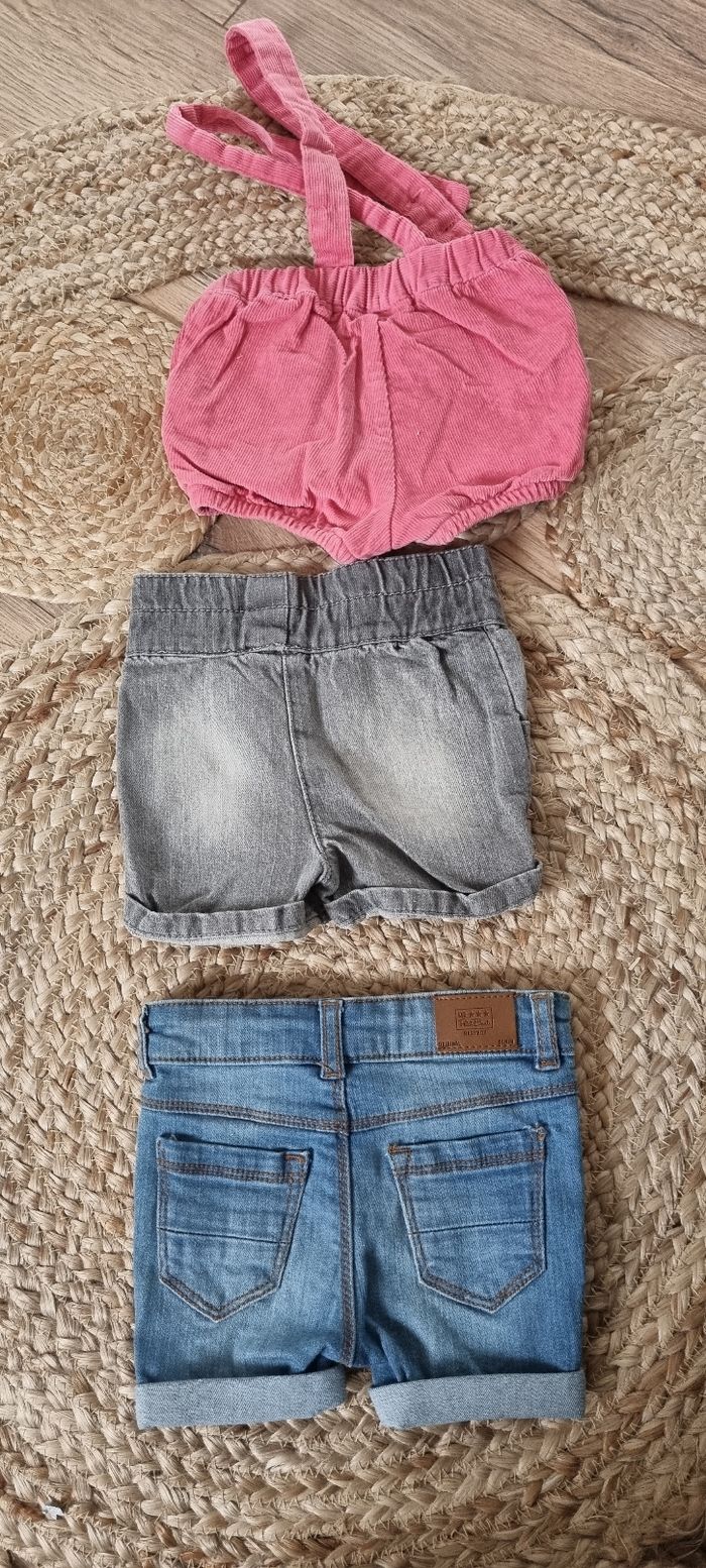 Lot short bébé fille - photo numéro 2