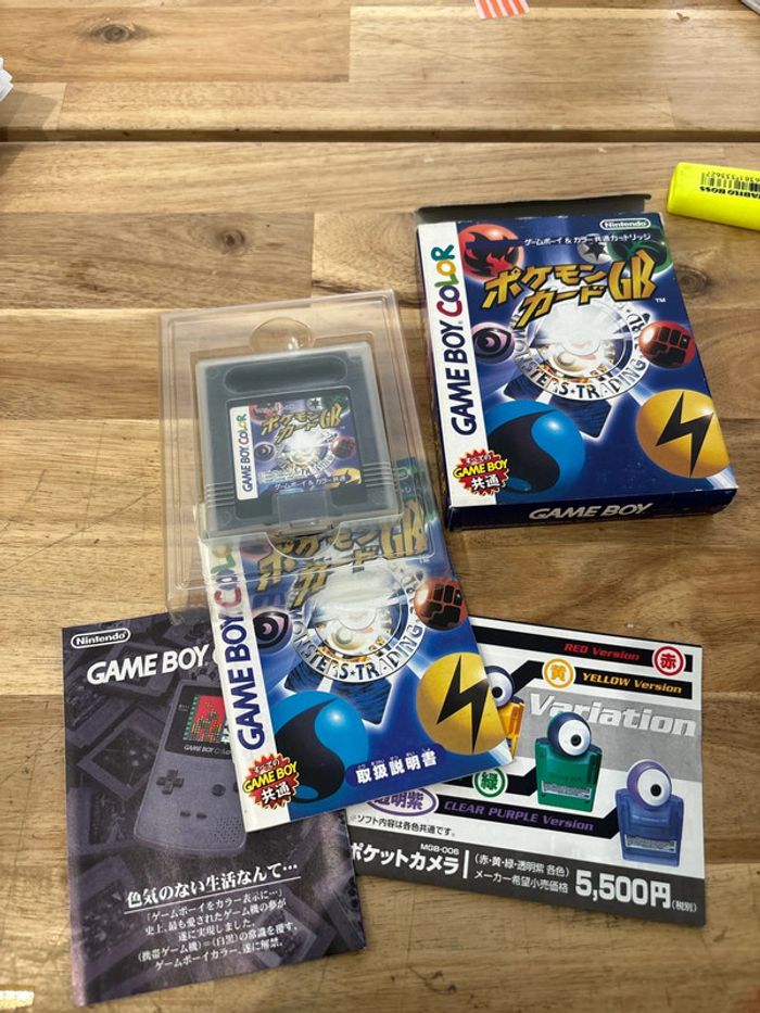Pokémon : Monsters Trading Card Game - Nintendo Game Boy Color / GBC - Jap - photo numéro 8