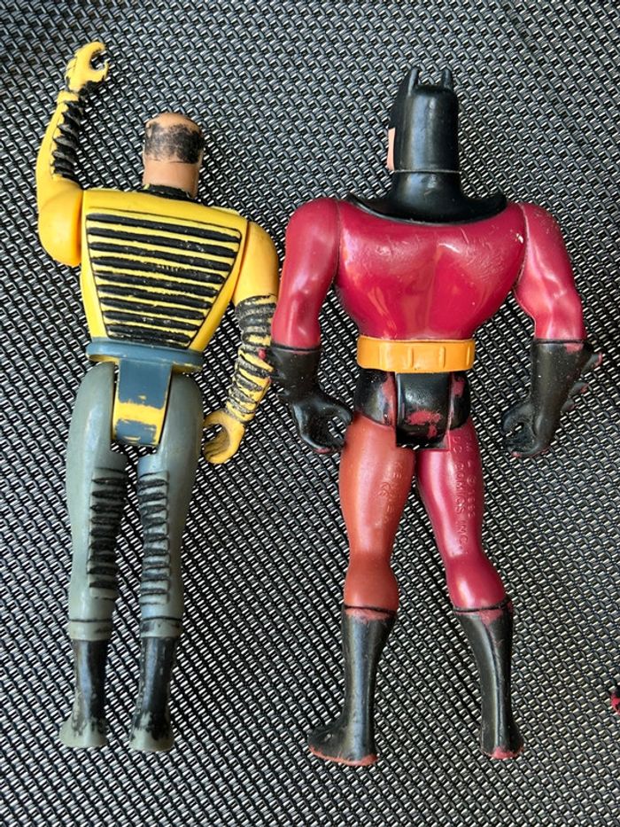 Lot de 4 anciennes figurines Batman kenner - dc comics - 1992 - photo numéro 7
