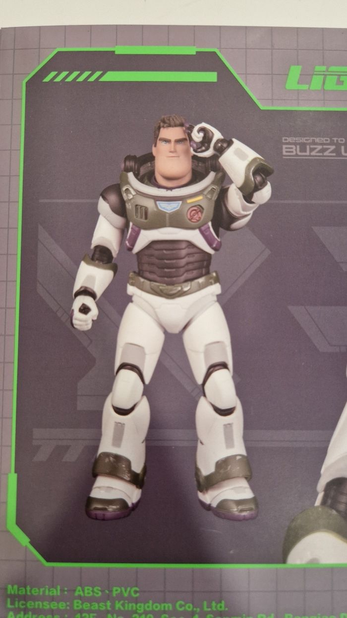 Figurine Buzz Lightyear NEUVE DAH-076 Alpha Suit Disney Pixar - photo numéro 7