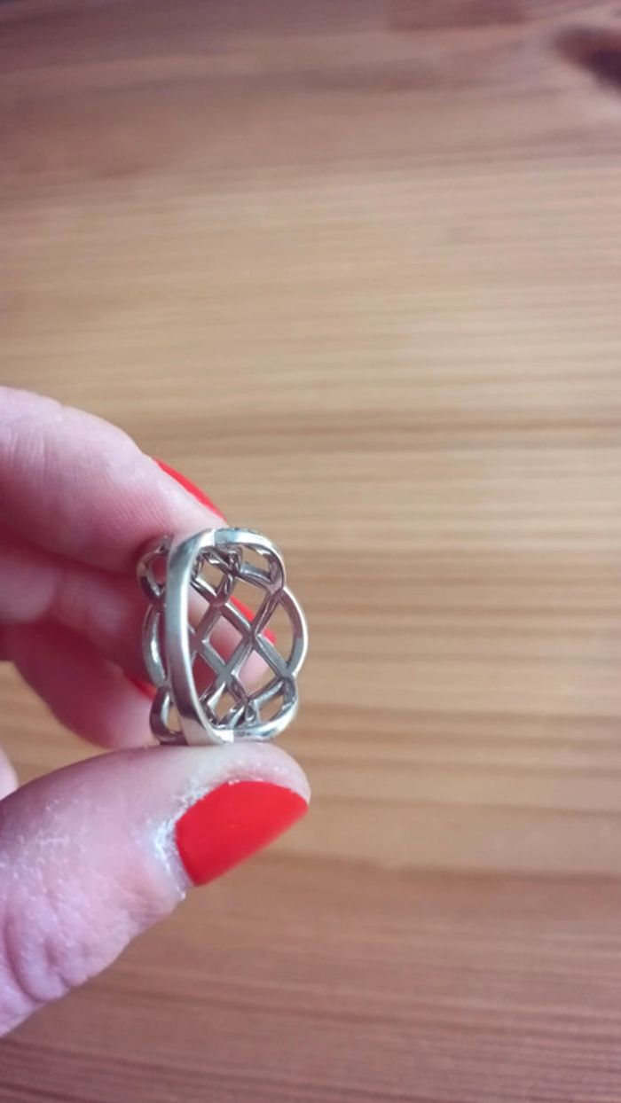 Bague en argent 925 et zirconium - photo numéro 12