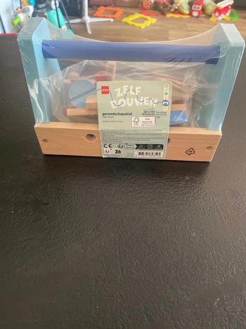 Boîte à outils en bois