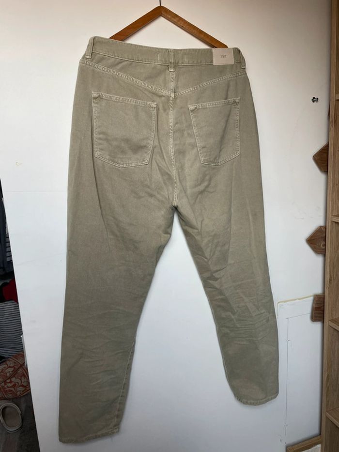 Pantalon vert zara - photo numéro 4