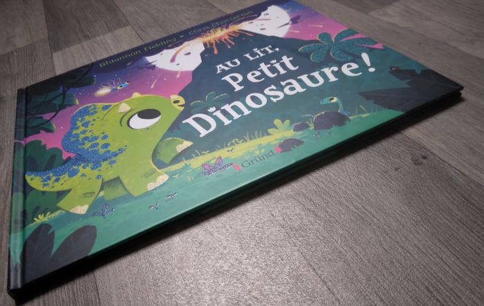 lot 2 livres au lit petit(e) licorne / dinosaure - photo numéro 8