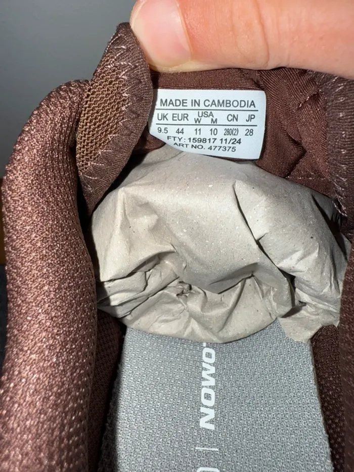 Salomon XT-6 Marron, Beige Rosted Clay / Burnt Ochre / Almond milk - photo numéro 12