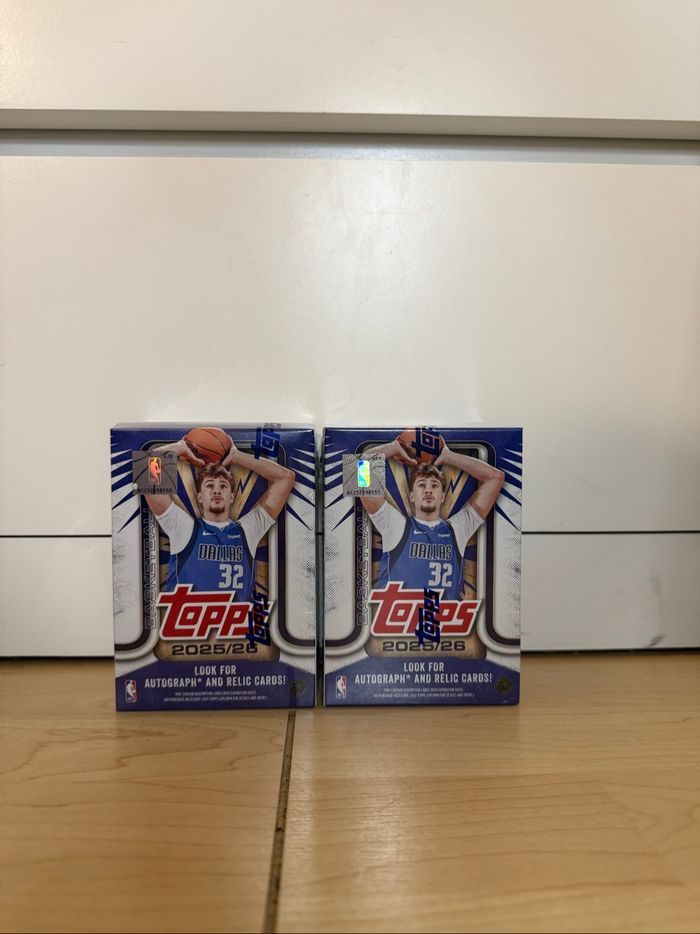 Carte topps nba value box - 84 cartes - photo numéro 2