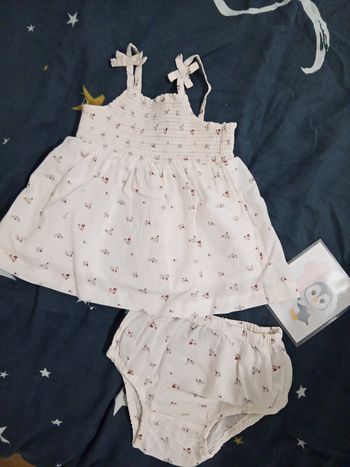 Ensemble "Top + culotte" _ 1 mois