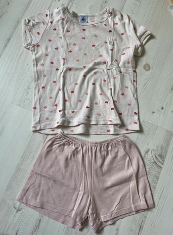 Pyjama pyjashort petit bateau 6 ans coton bio