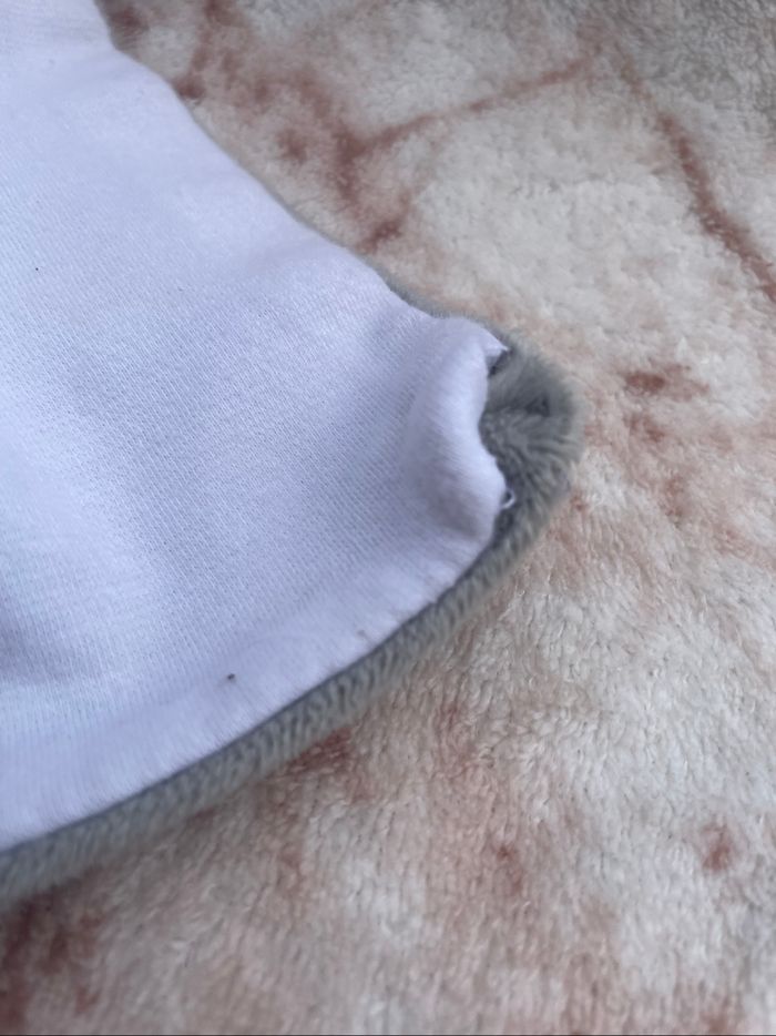 Doudou plat chien loup gris blanc Rodadou Roda - photo numéro 5