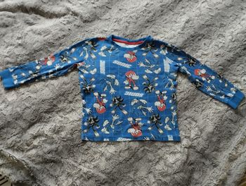 T-shirt manches longues Sonic taille 4ans