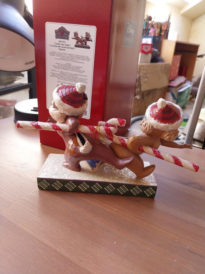 Disney traditions Jim shore tic et tac - photo numéro 2