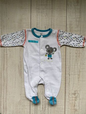 Pyjama à manches longues hiver souris