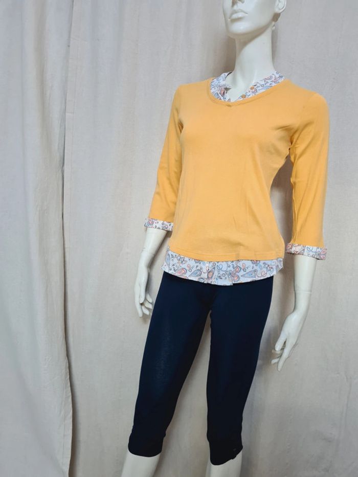 Legging & t-shirt jaune 36