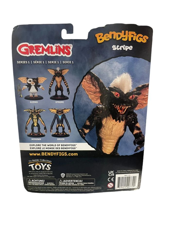 Figurine Bendyfigs Gremlins Stripe The Noble Collection neuf - photo numéro 2